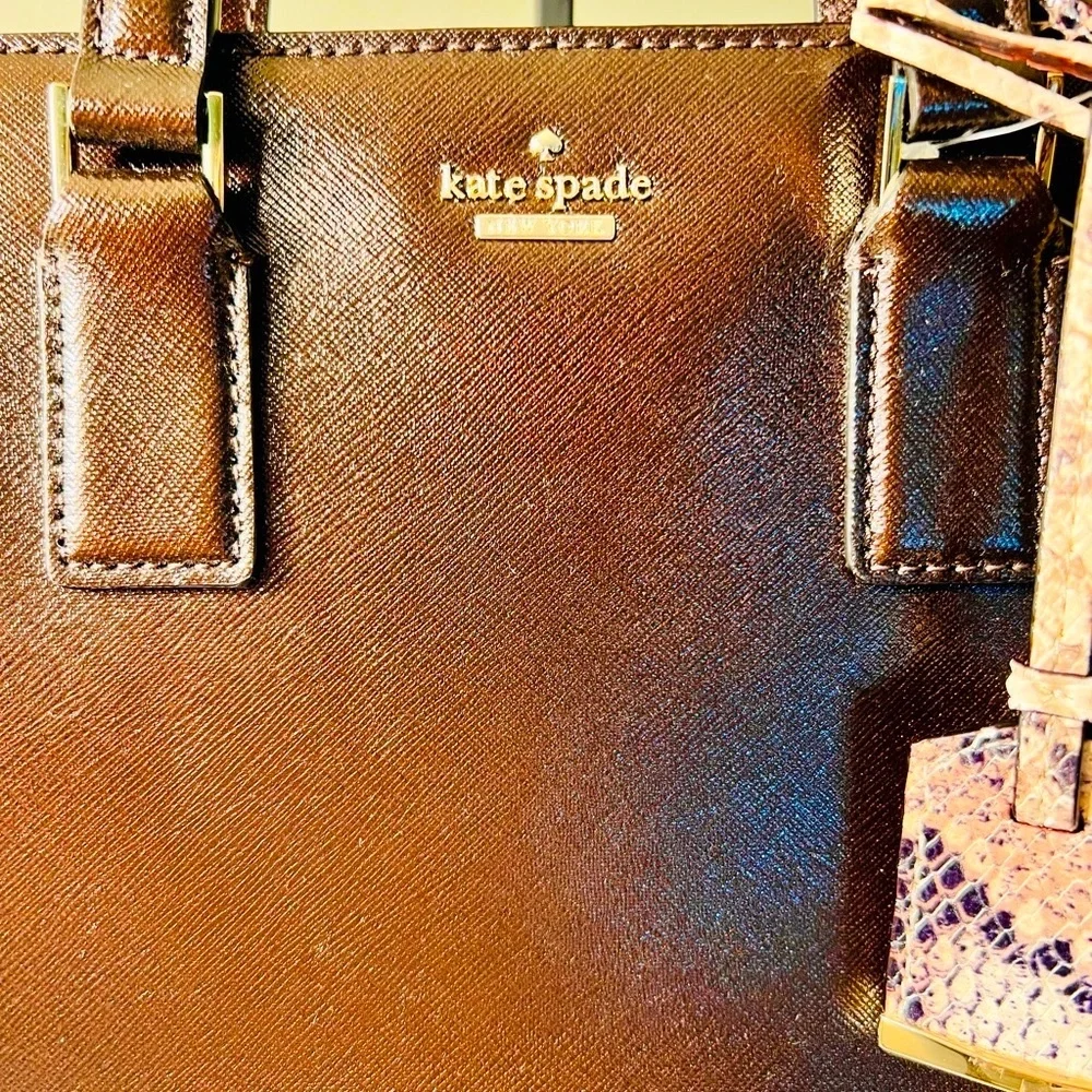NWT ♠️ Kate Spade ♠️ BRAND NEW ✨ Cameron Street Small Snake Hayden Satchel